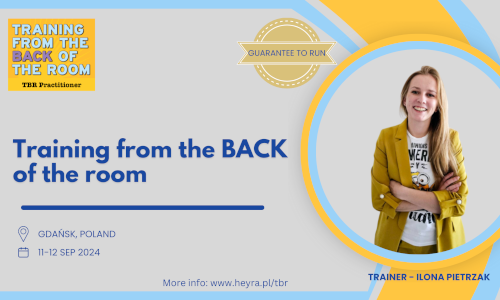 TBR Practitioner Class – Training From the BACK of the Room