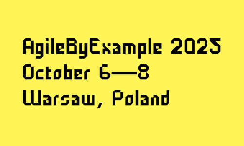 AgileByExample konferencja agile w Warszawie
