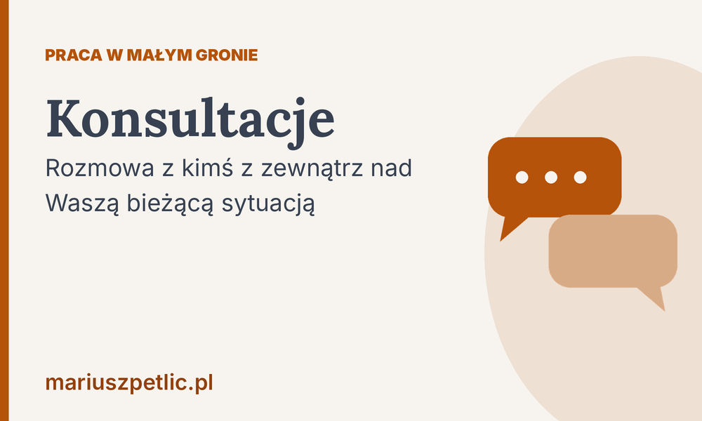 Konsultacje - Mariusz Petlic
